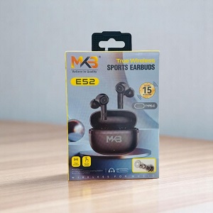 MKB E52 True Wireless Earbuds – Black