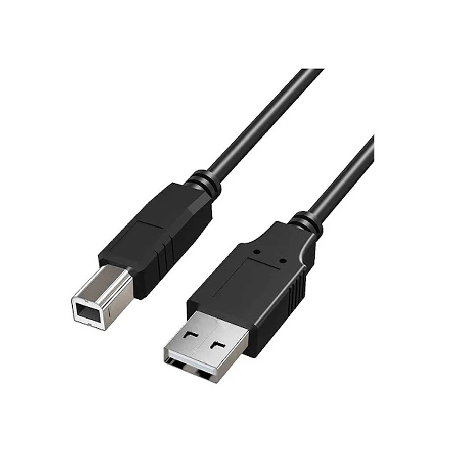 Yuanxin YUX-025 USB-A to USB-B Printer Cable 10 Meter Black