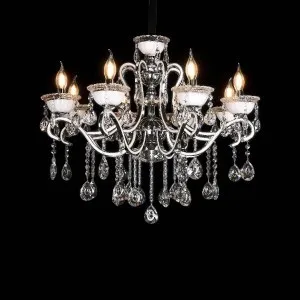 Qulik Modern Luxury Crystal Chandelier Pendent 8 Head Lamp (QL-8001-8)