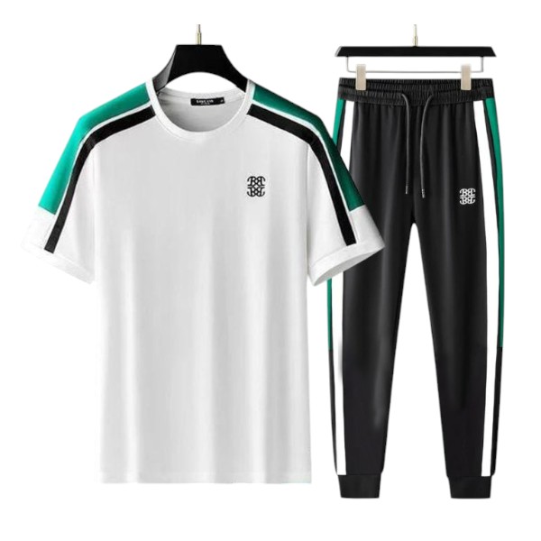 Stylish Premium Trendy Mash T-Shirt Trouser Combo