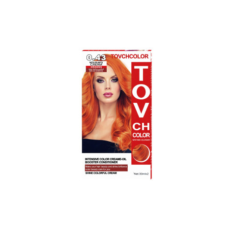 Tovch Hair color 30ml*2 - 0.43 Orange (China)