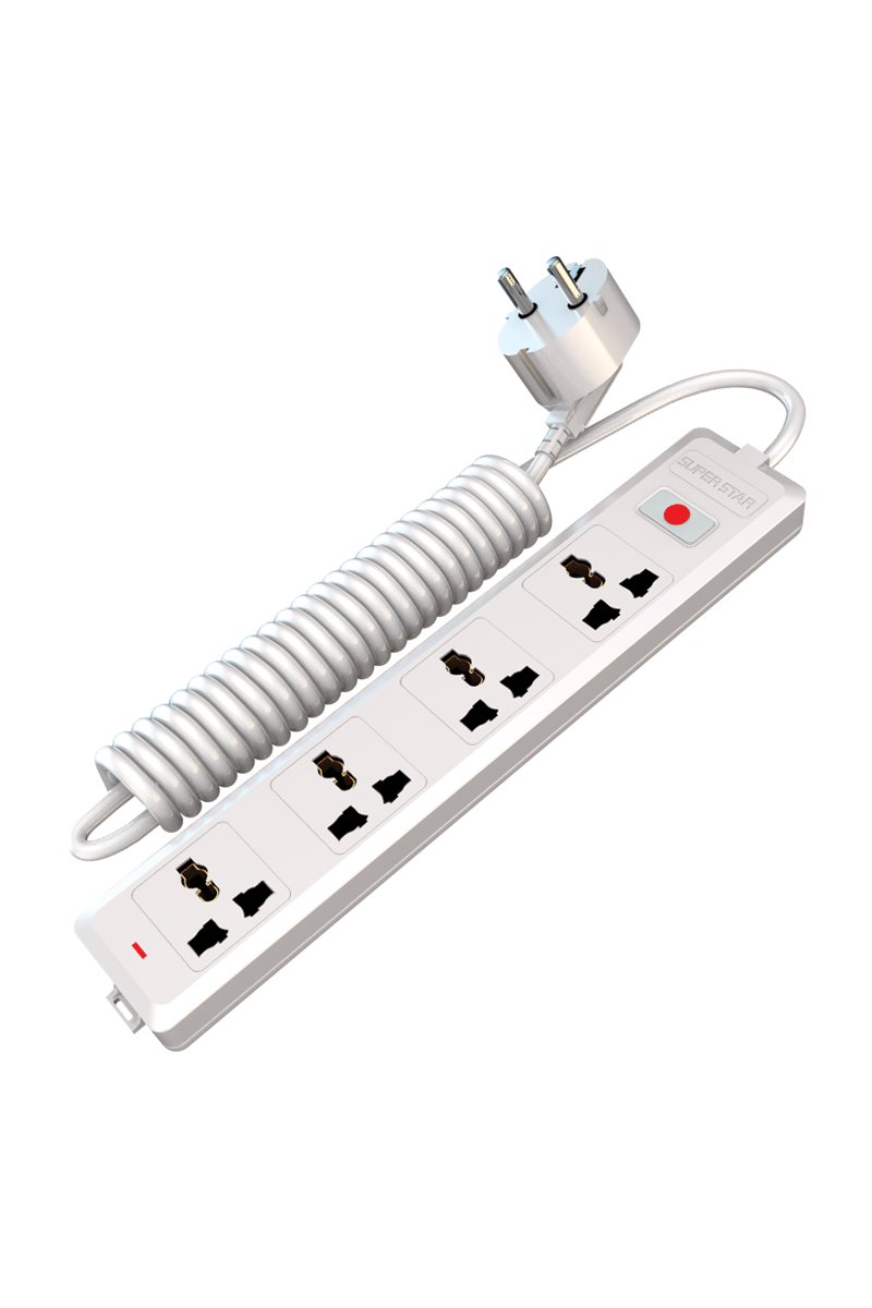 Super Star Multi plug 4 Socket