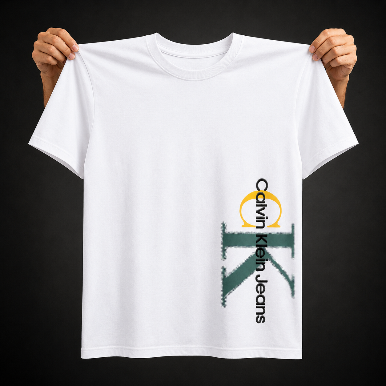 Export Brand Summer T-Shirt- White