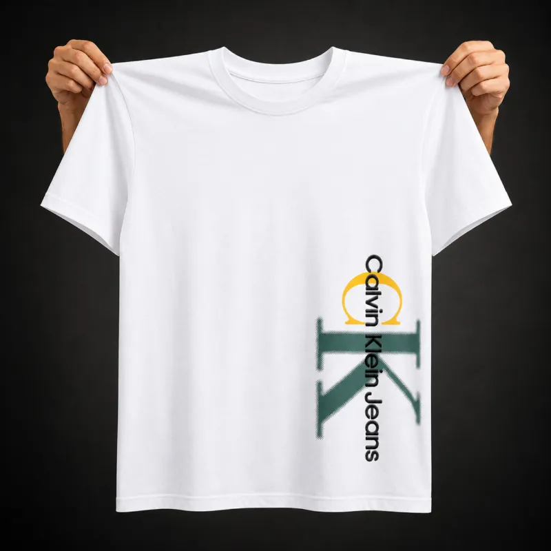 Export Brand Summer T-Shirt- White