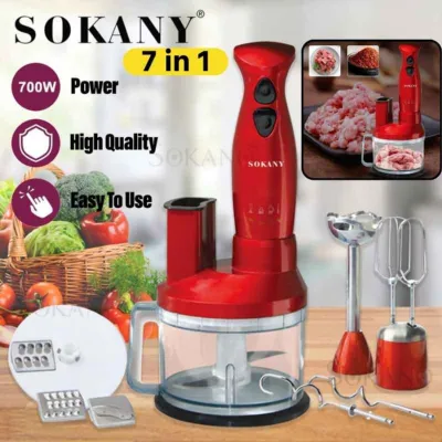 7-in-1 Kitchen Master Blender with 700W Motor