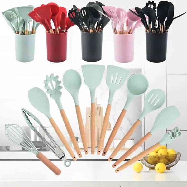 12 PCS Silicone Kitchen Accessories