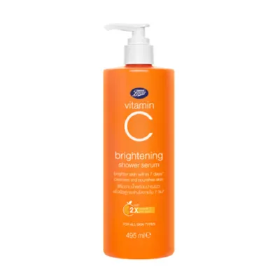 Boots Vitamin C Brightening Shower Serum 495 ml (Thailand)