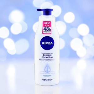 Nivea Express Hydration Deep Moisture Serum Body Lotion 400ml (UAE)