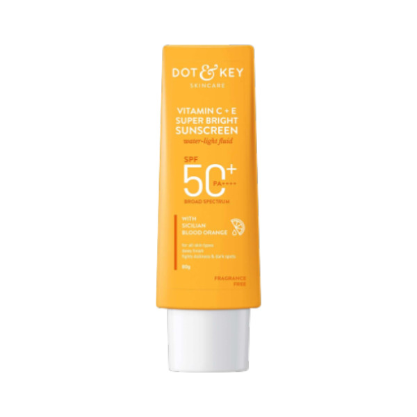 Dot & Key Vitamin C + E Super Bright Sunscreen SPF50+ PA++++ 80g (India)