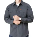 Full sleeves double pocket panel Shirt