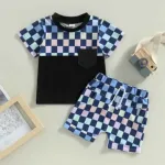 Baby Cotton T-Shirt and Pant Combo Set, 180/190 GSM