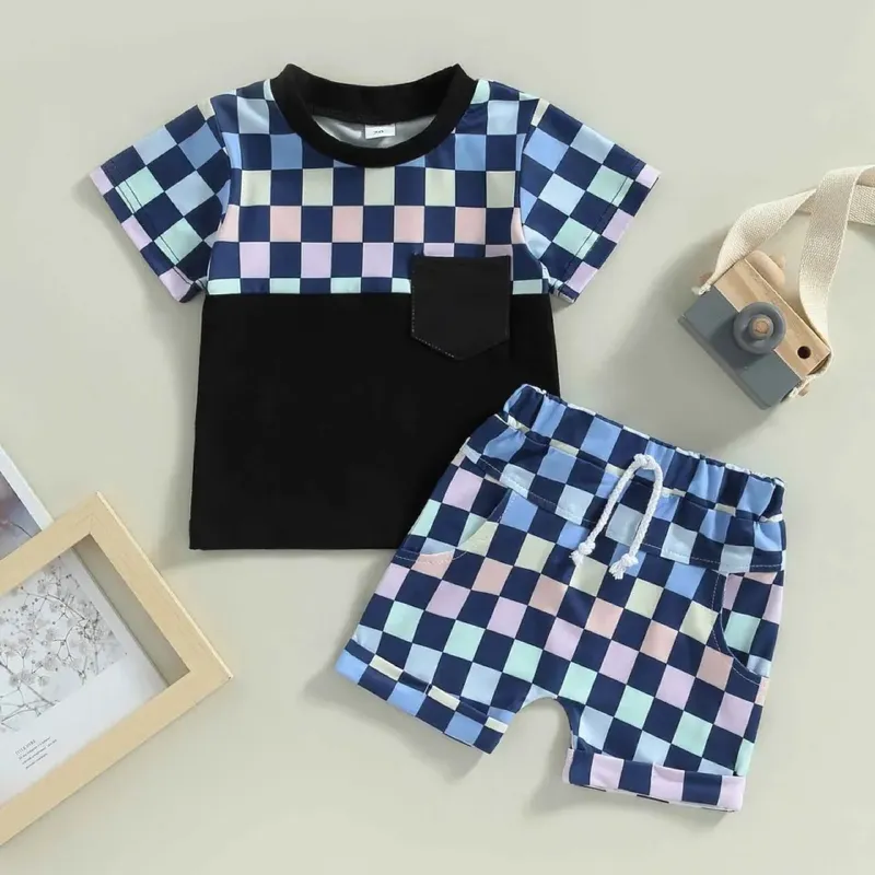 Baby Cotton T-Shirt and Pant Combo Set, 180/190 GSM