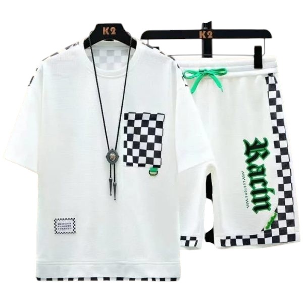 Combo Half T-Shirt And 3 Quarter Pants For Man