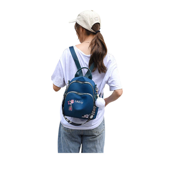 Waterproof Embroidery Multifunctional Anti-theft Backpacks