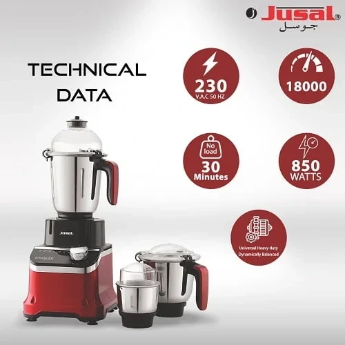 Jusal Zodiac 3.0 JUZD850 Mixer Grinder