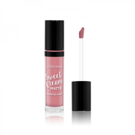 Jordana Sweet Cream Matte Liquid Lip Color- 01 Creme Brulee (USA)