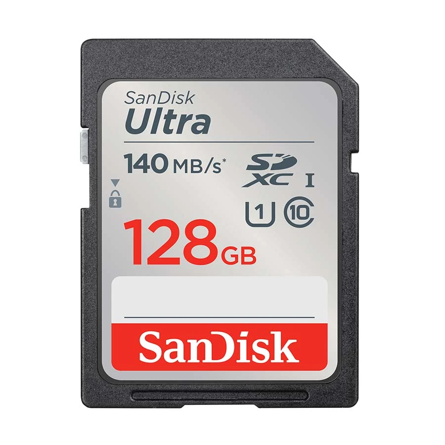 SanDisk Ultra Go 128GB SDXC UHS-I U1 Class 10 V10 Memory Card