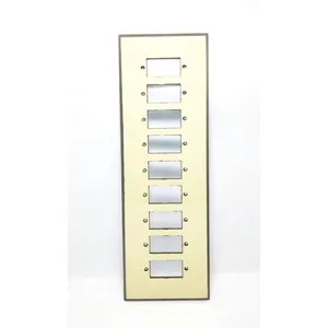 9 Hole Fiber Switch Board Off-White