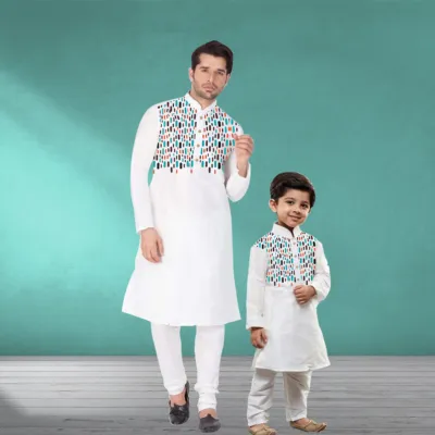 Father & Son Matching Panjabi Set