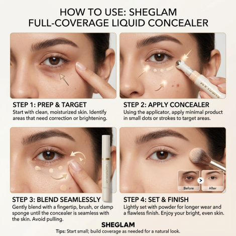 Sheglam Complexion Boost Concealer - Buttercream (China)