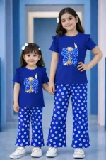 Kids' Half Sleeve Cotton Knit T-Shirt and Pant Set, 6 Colours