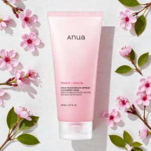 Anua Peach Niacin Spread Cleansing Foam 150ml (Korea)