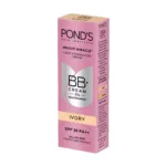 Ponds Ivory SPF30 PA++ All In One Niacinamide 3% BB+ Cream 18g (India)