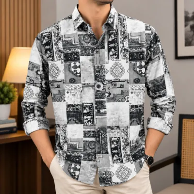 China Dubi Cotton Men's Shirts