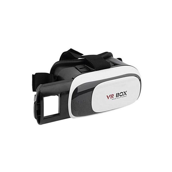 VR BOX 2 Virtual Reality 3D Glasses White and Black