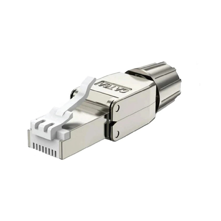 Safenet CAT-6A Shielded Toolless RJ45 Connector (46-4002WT)