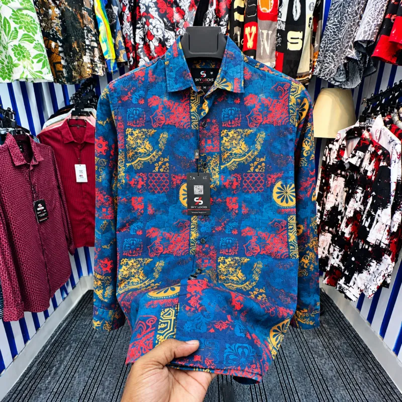 China Dubi Cotton Men's Shirts