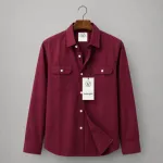 Men's Oxford Cotton Double Pocket Full Sleeve Shirt