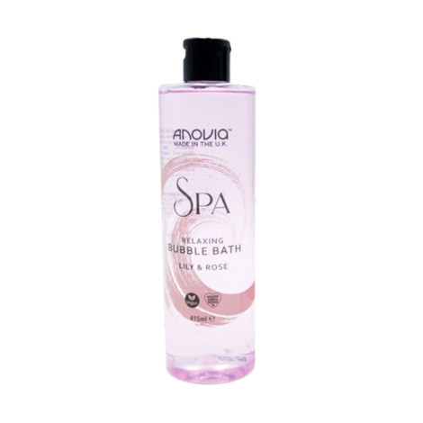 Anovia Spa Relaxing Lily & Rose Bubble Bath 415ml (China)
