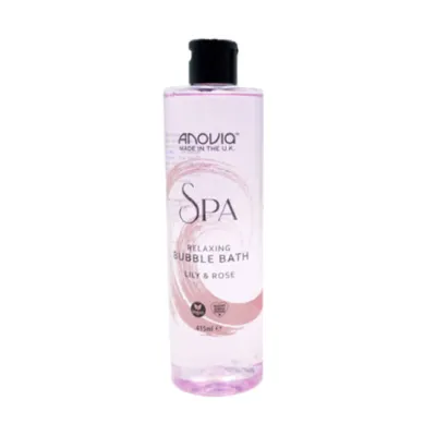 Anovia Spa Relaxing Lily & Rose Bubble Bath 415ml (China)