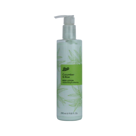 Boots Cucumber & Aloe Body Lotion 290ml (Thailand)