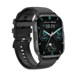 Blisbond Alpha Black AMOLED Bluetooth Calling Smart Watch