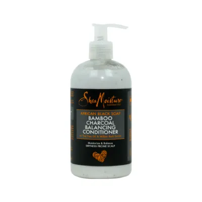 Shea Moisture African Black Soap Bamboo Charcoal Balancing Conditioner 384ml (USA)
