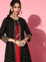 Readymade AC Cotton Printed Two Piece, Free Size, 52 Inch Long
