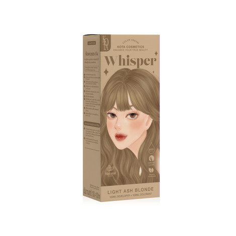 Kota Hair Color Cream Whisper -  Light Ash Blonde (Thailand)