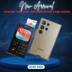 Tinstar T666 Dual SIM Card Phone - Golden