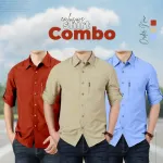 Exclusive 3-Piece Stylish Shirt Combo Pack
