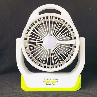 YG-729 Rechargeable AC/DC Fan with LED Light