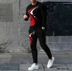 Men's Full Sleeve Mesh Jersey T-Shirt and Trouser Combo, 150 GSM