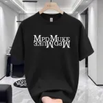 Men's Cotton-Spandex Drop Shoulder T-Shirt, Length 27 to 30 Inch