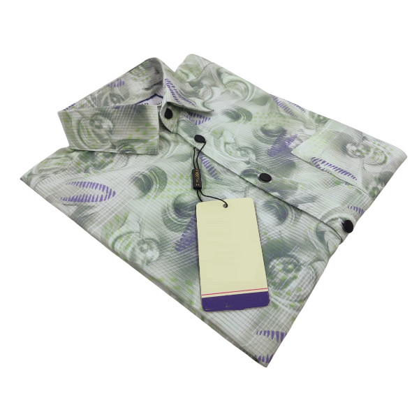 Exclusive Full Sleeve Designer Print Shirt