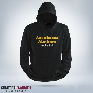 Assalamu Alaikum Islamic Hoodie (Black)