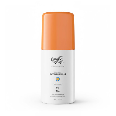 Innovist Chemist at Play 5% AHA Peach Fragrance Odour Control Underarm Roll On 40ml (India)
