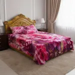 China Premium 3D Design Bed Sheet