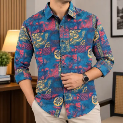 China Dubi Cotton Men's Shirts