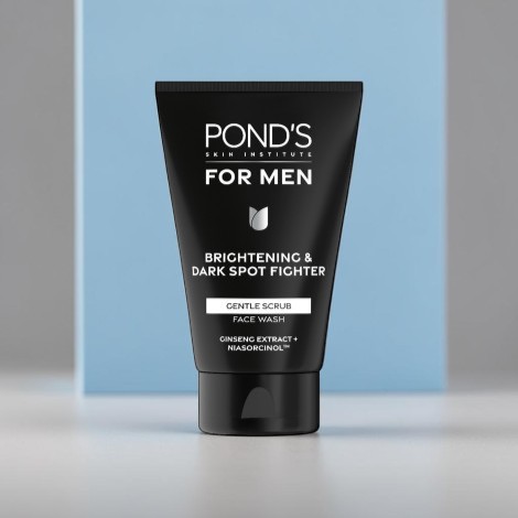 Pond's for Men Brightening & Dark Spot Fighter Gentle Scrub 100g